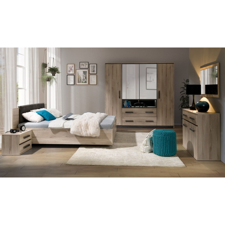 Chambre adulte Luna (sans commode)