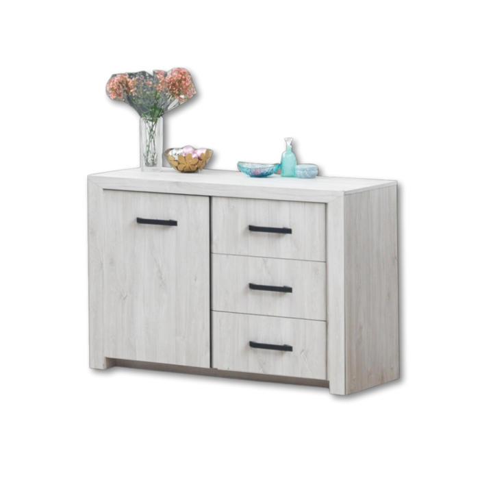 Commode Elvis white oak