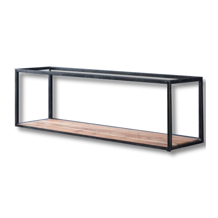 Etagère métal et acacia 2424/15