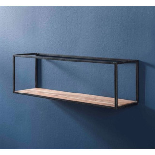 Etagère métal et acacia 2424/15
