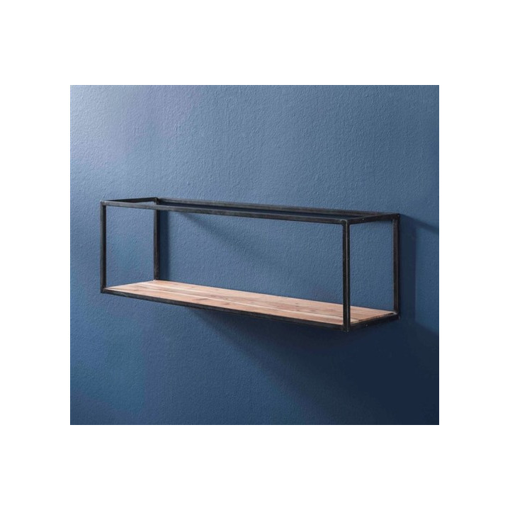 Etagère métal et acacia 2424/15