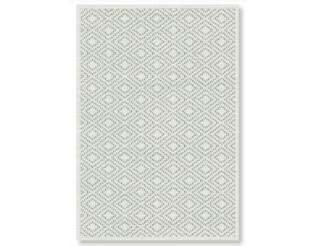 Tapis Stitch - 120 x 170 cm ( cream / grey )