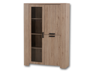 Vitrine Ollevier chêne san remo