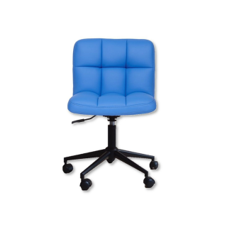 Chaise de bureau Comfort bleu