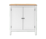 Commode Bergen 1 Blanc/ chêne artisan