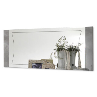 Miroir Hilton gris clair