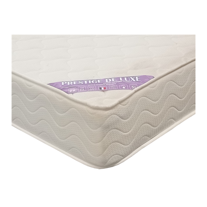 Matelas 90x200 Prestige de luxe ressorts biconiques