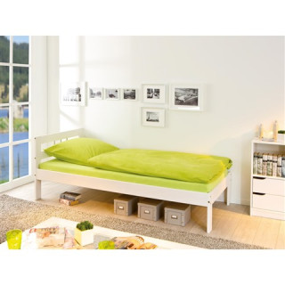 Lit 90x200 Fana blanc