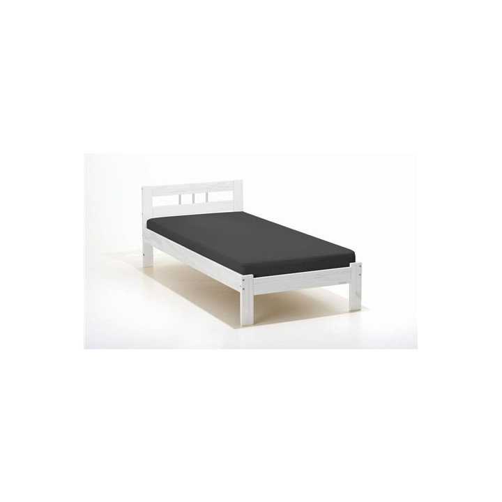 Lit 90x200 Fana blanc