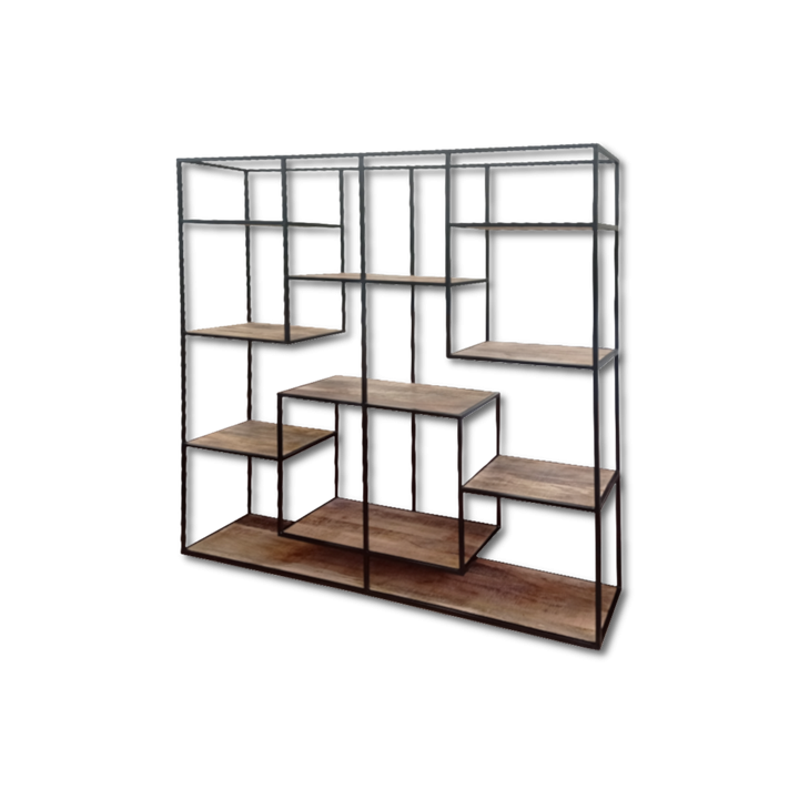 Iron Wooden Rack - for