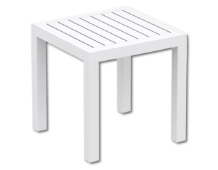 Table d'appoint Océan blanc