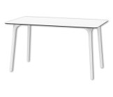 Table Maya  blanc