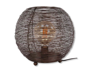 Lampe de table Ø35 noir