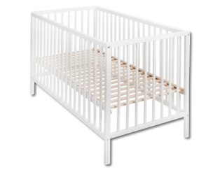 Lit bébé Hetre Proste blanc