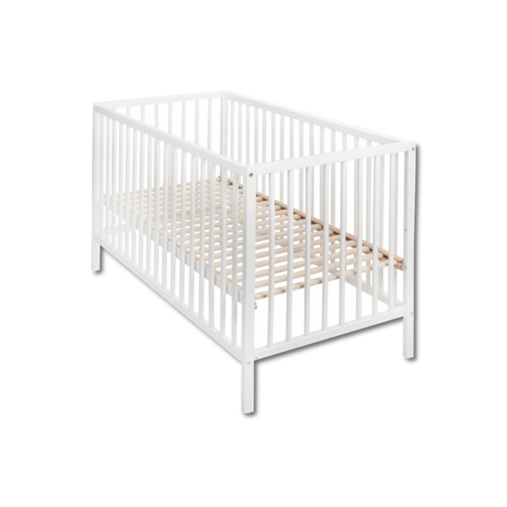 Lit bébé Hetre Proste blanc