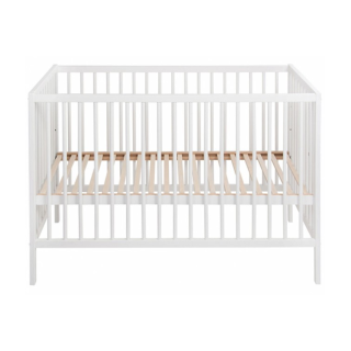 Lit bébé Hetre Proste blanc