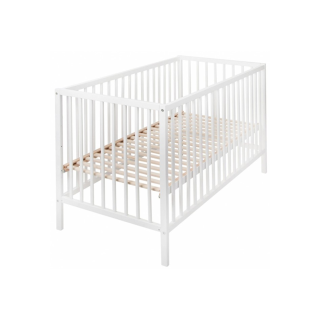 Lit bébé Hetre Proste blanc