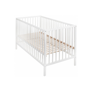 Lit bébé Hetre Proste blanc