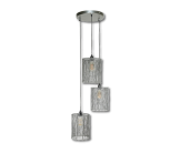 Suspension 3L metal/noir