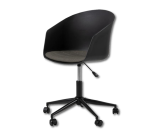 Chaise de bureau Moon noir