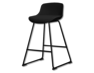 97504 Tina counter Stool noir P,U D-158