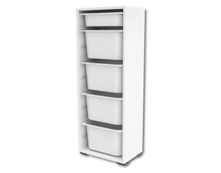 Commode Zola blanc