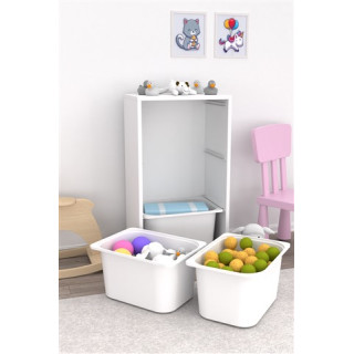 Commode Bronz blanc