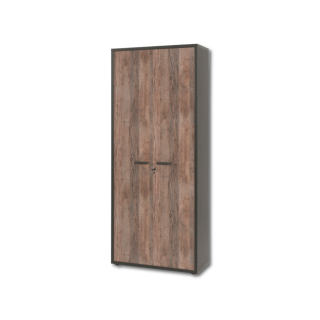 Armoire D Pronto 4 chêne vintage/noir