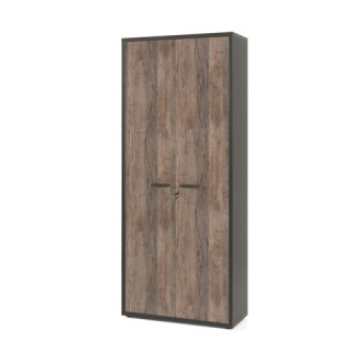 Armoire D Pronto 4 chêne vintage/noir