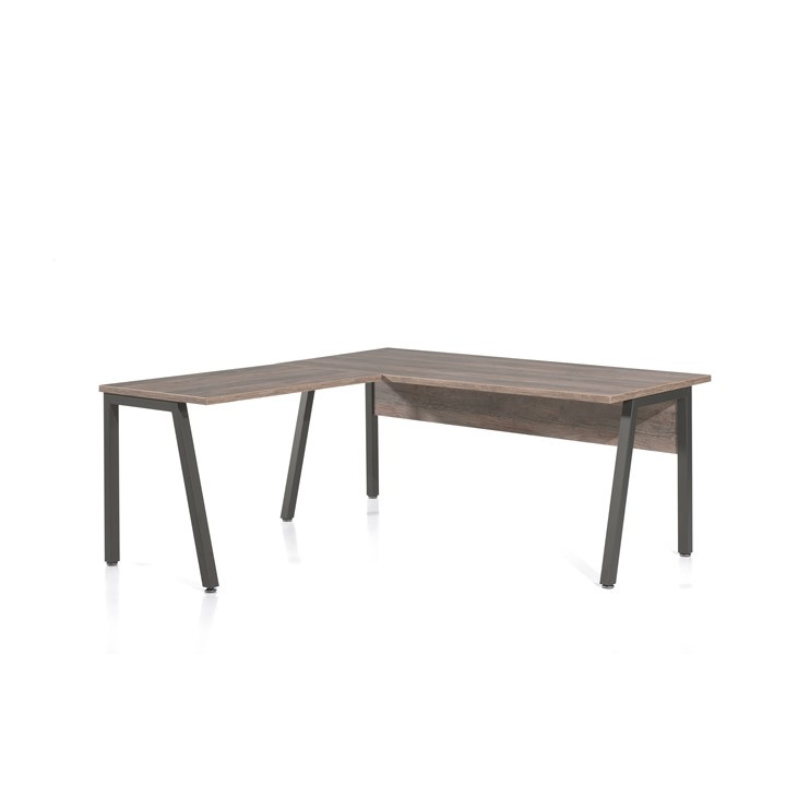 Bureau Pront 4 AT chêne vintage/noir