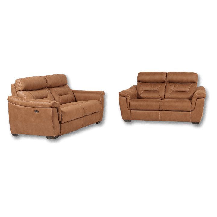 Salon 2,5 + 2 places Calloway cognac