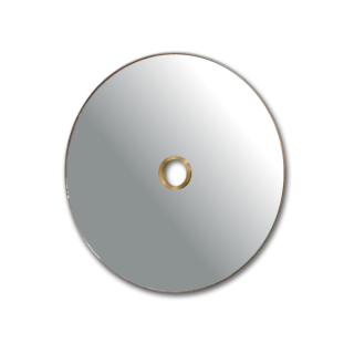 Miroir Lidia doré
