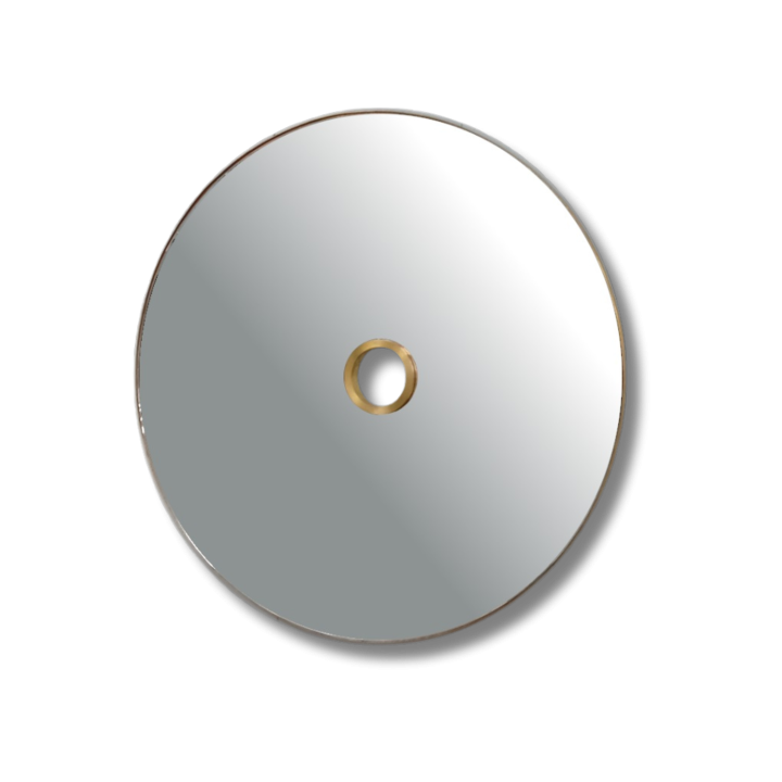 Miroir Lidia doré