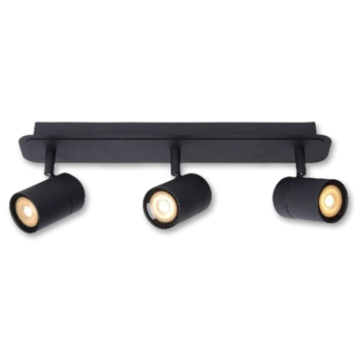 Spot 3 L Lennert noir 26958/15/30