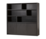 Armoire Milanello 3P noir