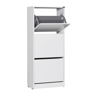 Meuble à chaussures SHC-330-BB-1 blanc