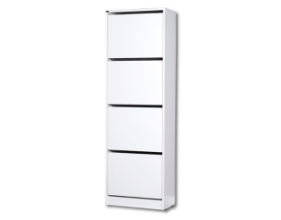 Meuble à chaussures SHC-340-BB-1 blanc