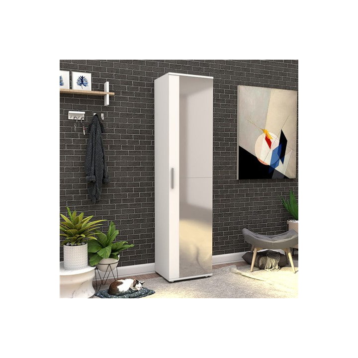 Armoire à chaussures Vista blanc
