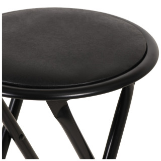 Tabouret pliant zf0129 Noir