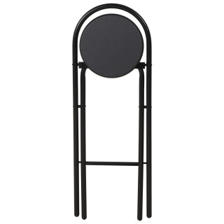 Tabouret pliant ZF0108C noir