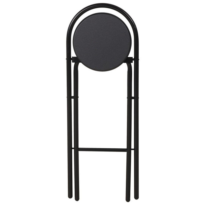 Tabouret pliant ZF0108C noir