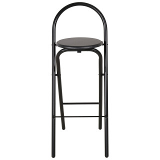 Tabouret pliant ZF0108C noir