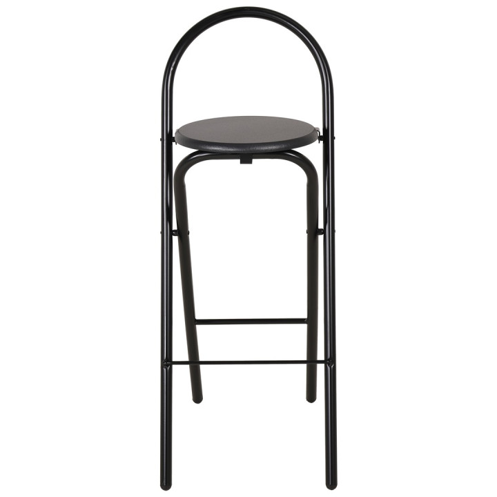 Tabouret pliant ZF0108C noir