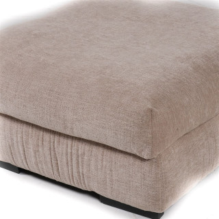 Pouf Polany bandy taupe