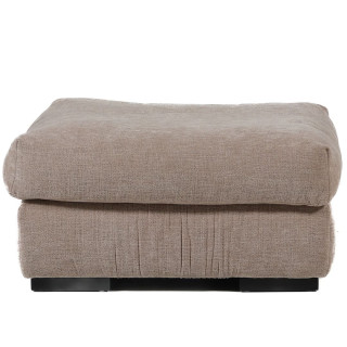 Pouf Polany bandy taupe