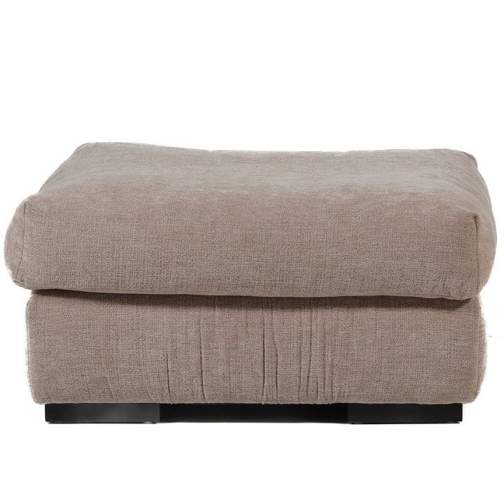 Pouf Polany bandy taupe