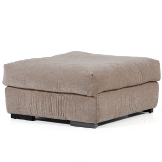 Pouf Polany bandy taupe
