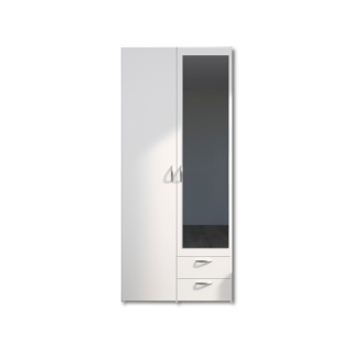 Armoire 2 portes Daily blanc