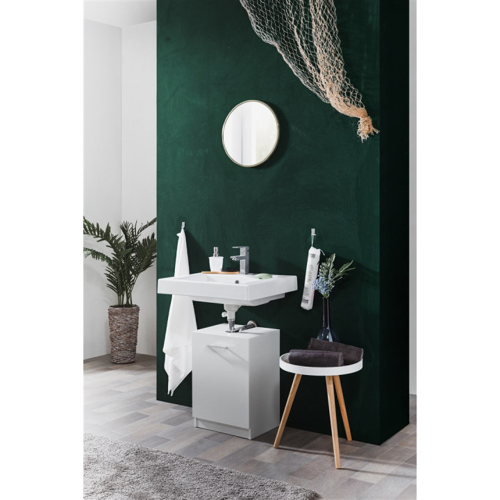Meuble sous lavabo Solo blanc