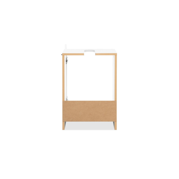 Meuble sous lavabo Solo blanc